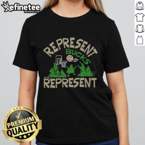 Premium A Tribe Called Quest X Milwaukee Bucks ladies tee featuring vibrant graphics and stylish design for fans.
