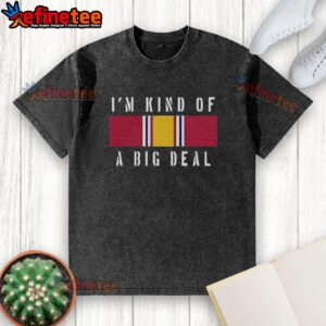 Premium Anchorman meme t-shirt featuring Brian Kerg and National Defense Service Medal design, perfect for humor lovers.