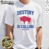 Alt Text: Premium Destiny Is Calling Since 1960 Buffalo Mafia Football T-Shirt featuring bold graphics and a classic design.