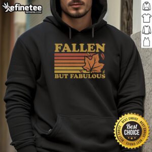 Premium Fallen Autumn Leaves Hoodie featuring vibrant fall colors and a cozy design for seasonal style.