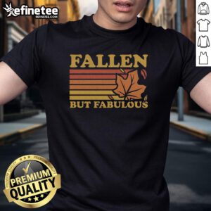 Premium Fallen Autumn Leaves T-Shirt featuring vibrant fall leaf designs, perfect for seasonal wardrobe updates.
