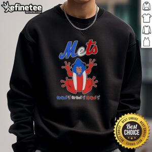 Premium Frog New York Mets Co-Kee Co-Kee sweatshirt featuring vibrant team colors and logo, perfect for fans.