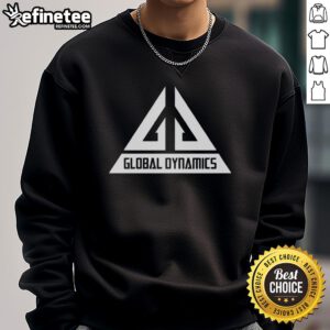 Premium Global Dynamics sweatshirt in stylish design, perfect for casual wear and showcasing modern fashion trends.