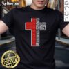 Alt Text: Premium I Can Do All Things Through Christ Who Strengthens Me Utah Utes Football Cross T-Shirt design for fans.