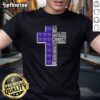 Alt Text: Premium Washington Huskies Football T-Shirt featuring I Can Do All Things Through Christ Who Strengthens Me design.