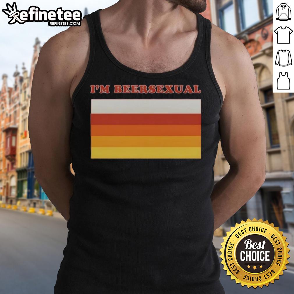 Premium Im Beersexual Tank Top featuring a stylish design, perfect for beer lovers and casual summer wear.