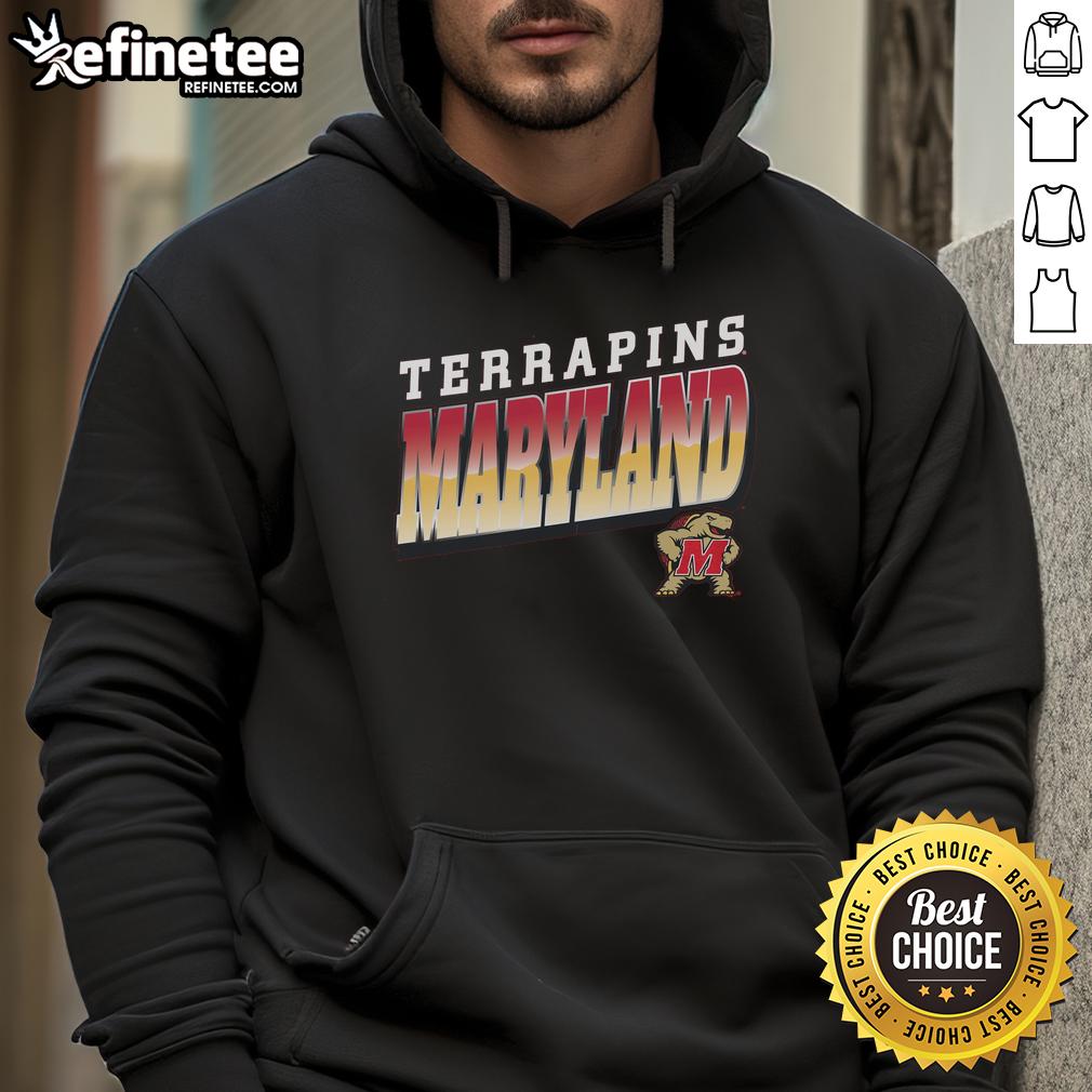 Premium Maryland Terrapins Polished Hoodie in red, featuring logo and stylish design for fans and athletes.