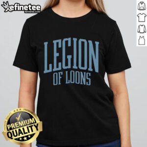 Premium Minnesota United Legion of Loons Ladies Tee featuring a stylish design and comfortable fit for fans.