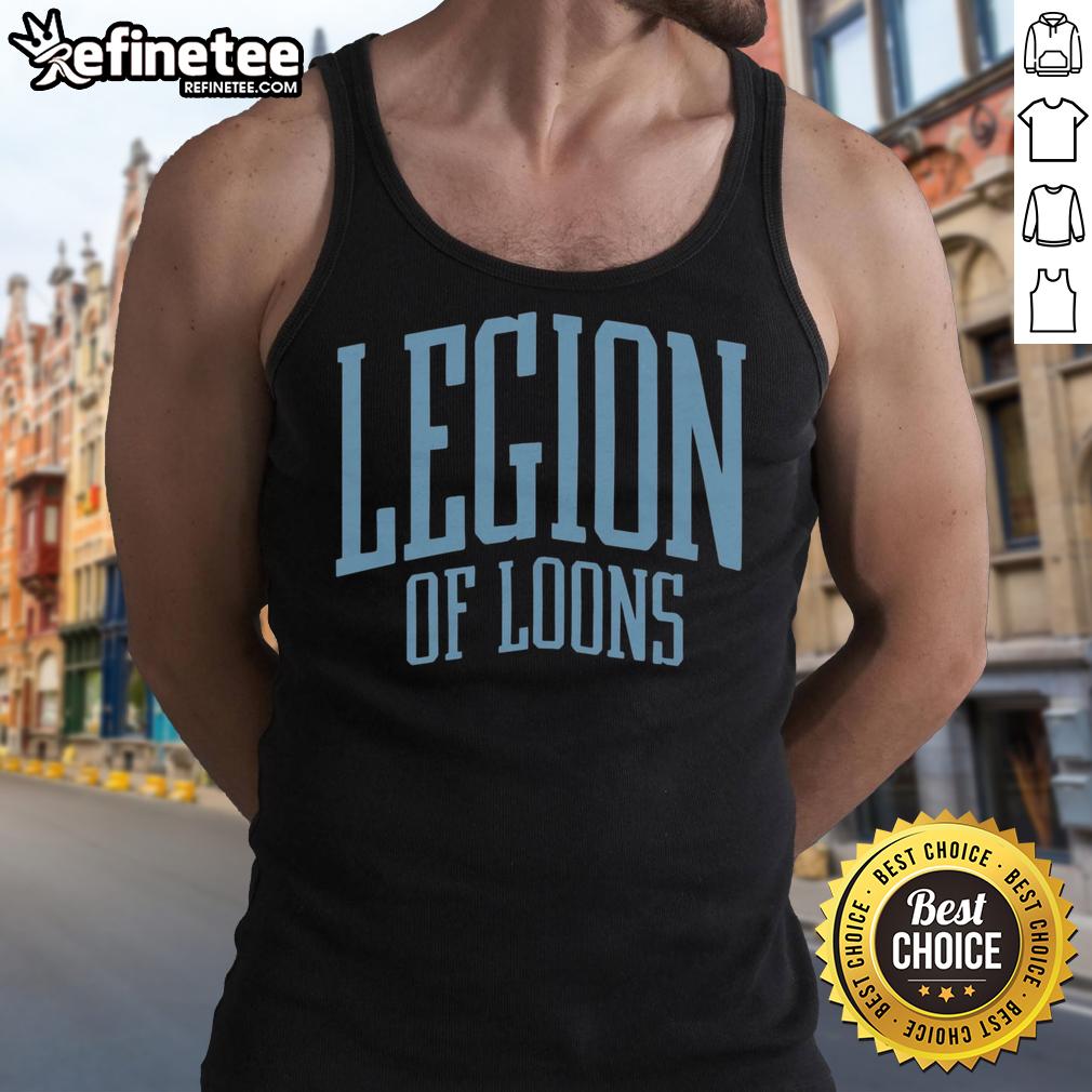 Premium Minnesota United Legion of Loons tank top featuring a stylish design for soccer fans and casual wear.