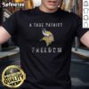 Alt Text: Premium Minnesota Vikings Football A True Patriot Freedom T-Shirt showcasing team pride and American spirit.