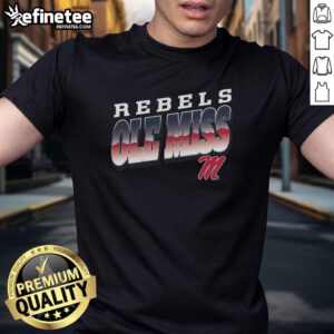 Premium Mississippi Rebels Ole Miss polished T-shirt featuring team logo and stylish design for fans.