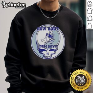 Premium NFL Dallas Cowboys Grateful Dead Stealie Sweatshirt featuring iconic Stealie logo and team colors.