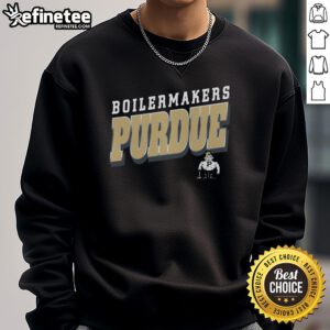 Premium Purdue Boilermakers vintage polished sweatshirt featuring classic logo and stylish design for fans.