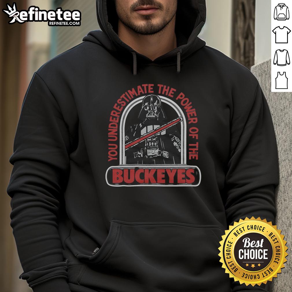 Premium Star Wars Darth Vader X Ohio State hoodie featuring a stylish design for fans and collectors.