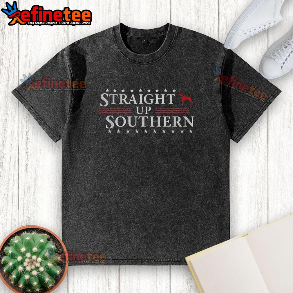 Premium Southern German Shorthaired Pointer washed t-shirt featuring a stylish design for dog lovers.