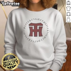 Pretty Talking Heads 1982 sweatshirt featuring vibrant colors and iconic band logo, perfect for retro music fans.