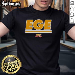 Alt Text: Top Ege Kansas City Chiefs Football T-Shirt from 96.5 The Fan, featuring vibrant team colors and logo design.
