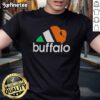 Awesome Buffalo Bills logo parody T-shirt showcasing a city with three seasons design, perfect for fans and collectors.