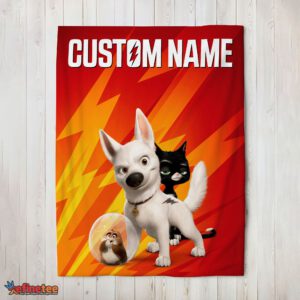 Nice Disney Bolt And Friends Blanket Fleece Customized Blanket