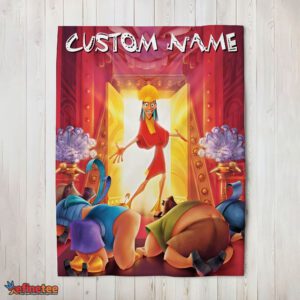Nice Disney Cartoon The Emperor's New Groove Blanket Fleece Customized Blanket