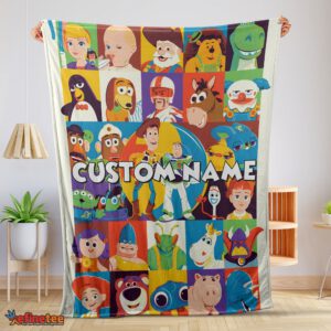 Nice Disney Cartoon Toy Story Velveteen Cute Blanket Fleece Customized Blanket