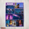 Nice Disney Cartoon Wish Asha Princess Blanket Fleece Customized Blanket
