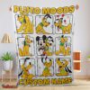 Nice Disney Pluto Dog And Friends Pluto Dog Moods Blanket Customize Blanket