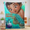 Nice Disney Toddler Moana Blanket Fleece Customized Blanket