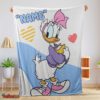 Nice Donald Duck Girlfriend Daisy Blanket Fleece Customized Blanket