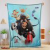 Nice Ferdinand’s Wild Ride A Fun-Filled Adventure Blanket Fleece Customized Blanket