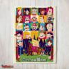 Nice Gravity Falls Mystery Shack Characters Collage Blanket Fleece Customized Blanket