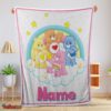 Nice Nelvana The Care Bears Family Fleece Blanket Customize Blanket