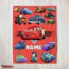 Nice Pixar Cartoon Cars Character Blanket Fleece Customized Blanket