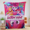 Nice Poppy Playtime Mommy Long Legs And Friends Blanket Fleece Customized Blanket