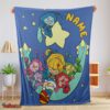Nice Rainbow Brite Sleeping On The Star Blanket Fleece Customized Blanket