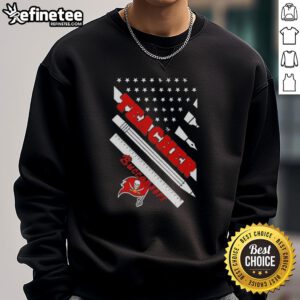 Nice-Tampa-Bay-Buccaneers-Football-X-Teacher-American-Flag-Sweatshirt