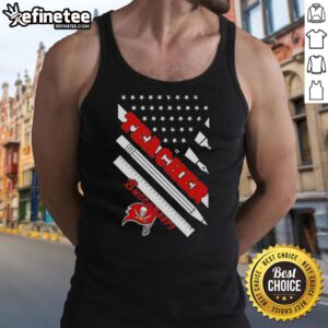 Nice-Tampa-Bay-Buccaneers-Football-X-Teacher-American-Flag-Tank-Top