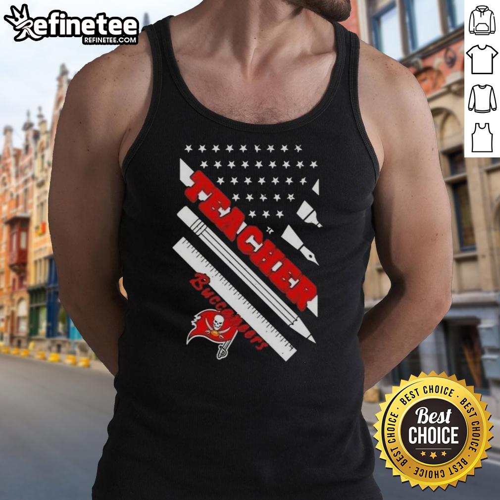 Nice-Tampa-Bay-Buccaneers-Football-X-Teacher-American-Flag-Tank-Top