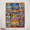 Nice Transformer Rescue Bots Collage Poster Blanket Fleece Customized Blanket