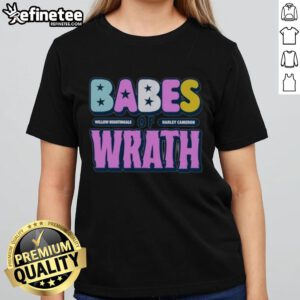 Nice-Willow-Nightingale-And-Harley-Cameron-Babes-Of-Wrath-Ladies-Tee