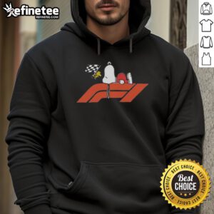 Official Peanuts Las Vegas Grand Prix F1 hoodie featuring iconic designs for racing fans and Peanuts enthusiasts.