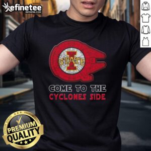Official Star Wars Come To The Iowa State Cyclones Side T-Shirt