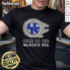 Official Star Wars Come To The Kentucky Wildcats Side T-Shirt