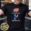 Official Stitch X Dairy Queen Live Laugh Love T-Shirt with playful slogan, perfect for fun and casual wear.
