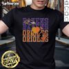 Top Baltimore Ravens NFL and Baltimore Orioles MLB sport lover t-shirt featuring team logos and vibrant colors.