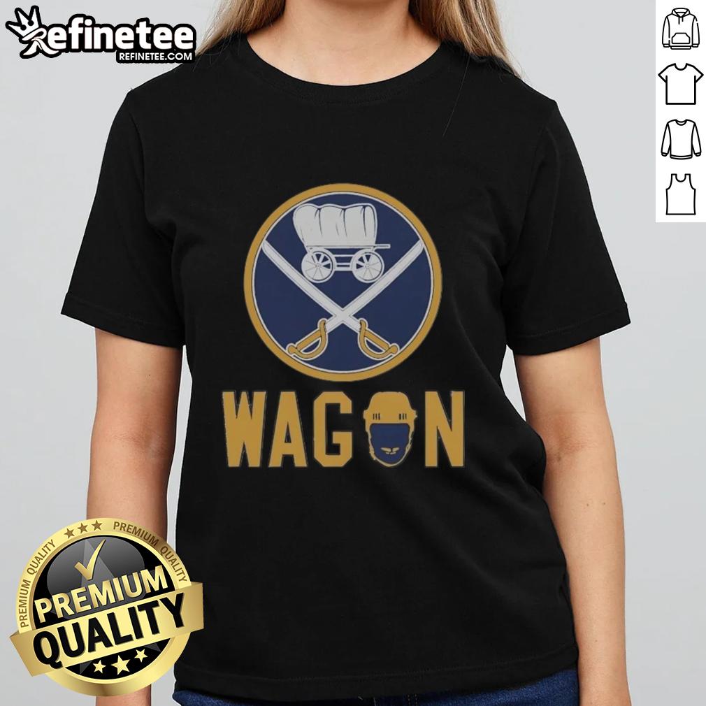 Awesome Buffalo Sabres Absolute Wagon Ladies Tee showcasing team pride with stylish design for female fans.