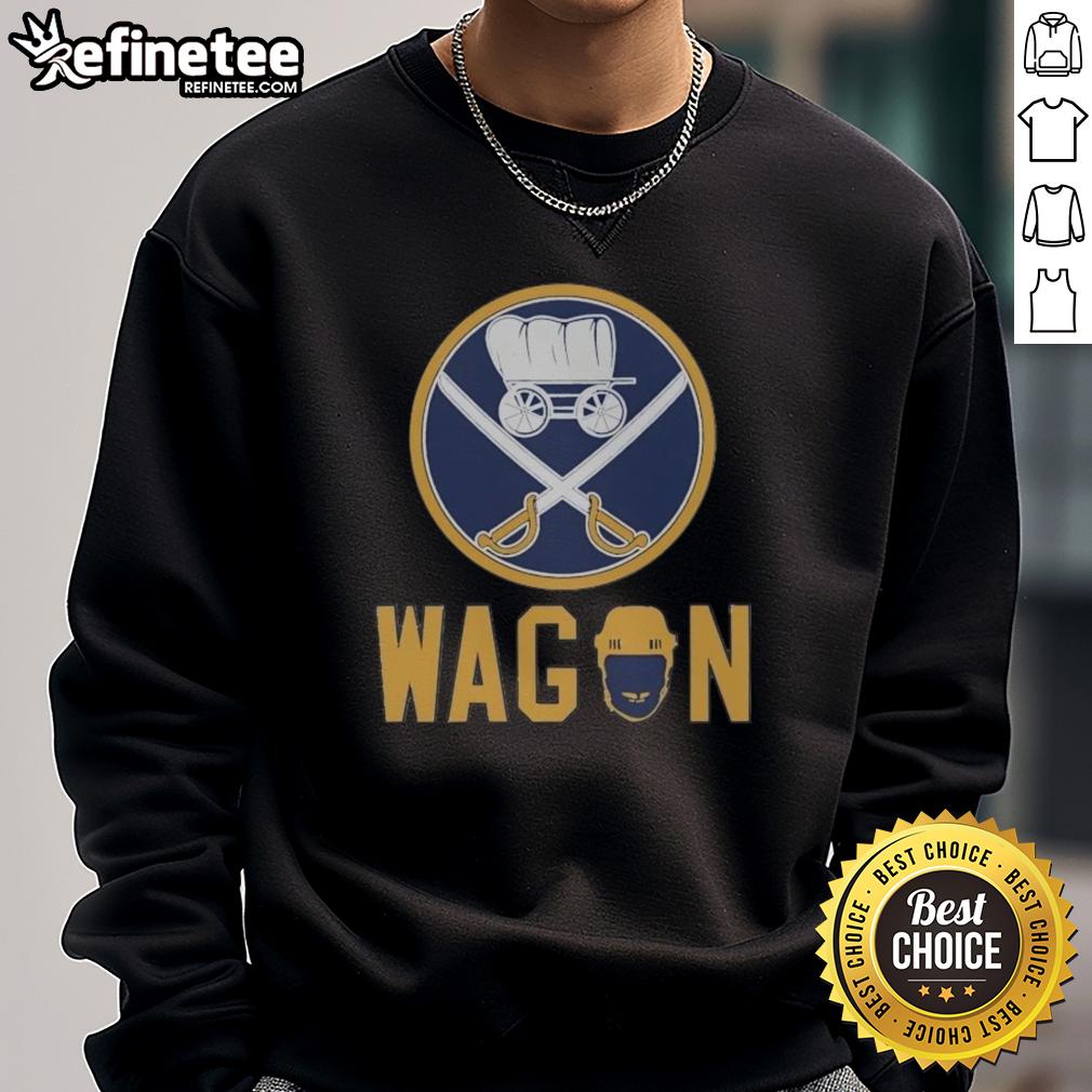 Awesome Buffalo Sabres Absolute Wagon Sweatshirt in vibrant team colors, perfect for fans and game day wear.