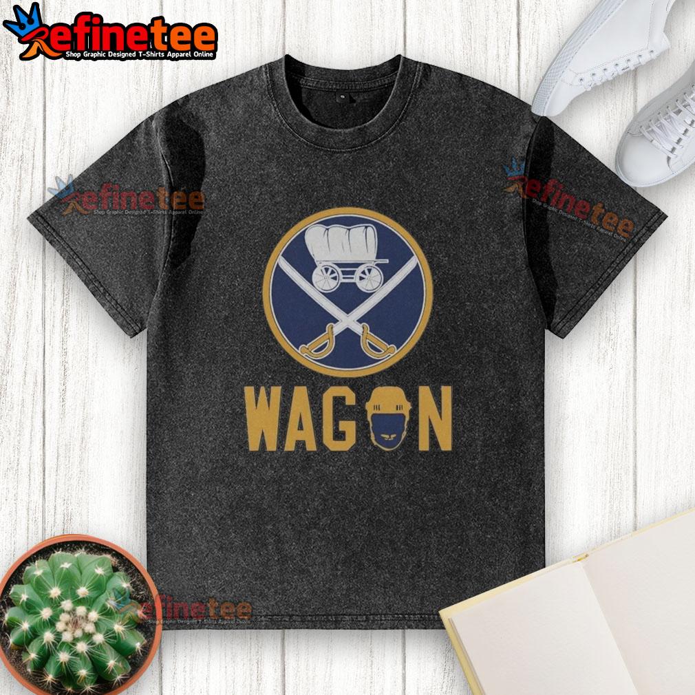 Awesome Buffalo Sabres Absolute Wagon Washed T-Shirt in navy blue, showcasing team pride for fans and stylish comfort.
