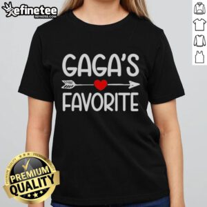 Awesome Gagas Favorite Grandchild Tee featuring a stylish design for grandsons and granddaughters, perfect for gifting.