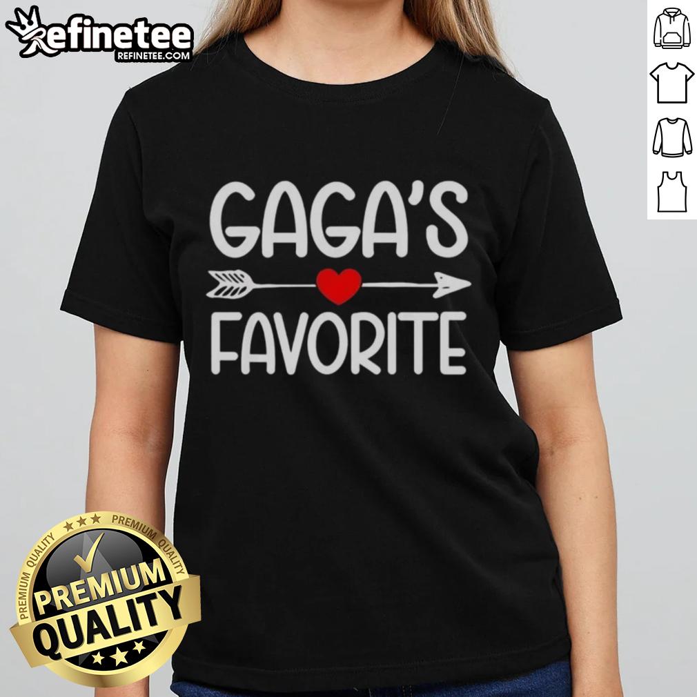 Awesome Gagas Favorite Grandchild Tee featuring a stylish design for grandsons and granddaughters, perfect for gifting.